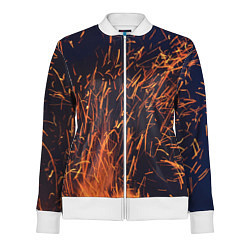 Женская олимпийка Искры от пламени