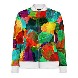 Женская олимпийка Colored leaves