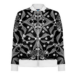 Женская олимпийка Кружевной ажурный узор