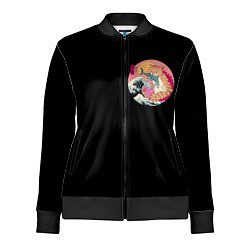 Женская олимпийка Big wave cat