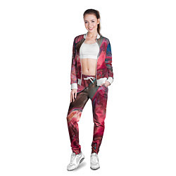 Олимпийка женская Горный минерал, цвет: 3D-белый — фото 2