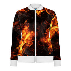 Олимпийка женская Fire style, цвет: 3D-белый