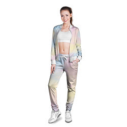 Олимпийка женская Tie dye из сериала убийства в одном здании, цвет: 3D-белый — фото 2