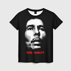 Женская футболка Bob Marley Face