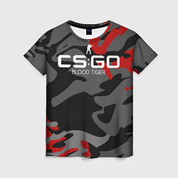 Женская футболка CS:GO Blood Tiger