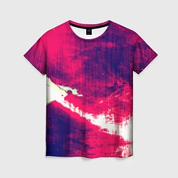 Женская футболка Брызги красок