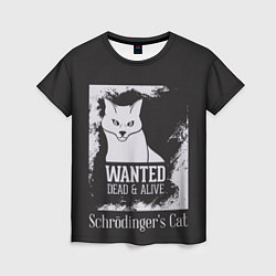 Женская футболка Wanted Cat