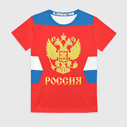 Футболка женская Сборная РФ: #92 KUZNETSOV, цвет: 3D-принт