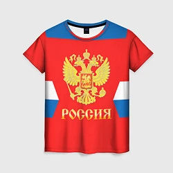 Женская футболка Сборная РФ: #72 BOBROVSKY