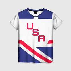 Женская футболка Сборная USA: домашняя форма