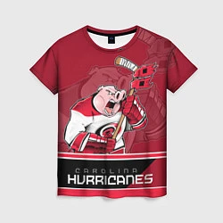 Женская футболка Carolina Hurricanes