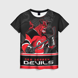Женская футболка New Jersey Devils