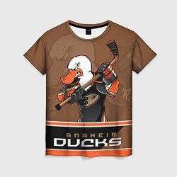 Женская футболка Anaheim Ducks