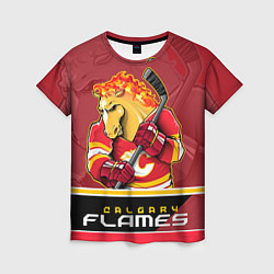 Женская футболка Calgary Flames