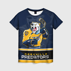 Женская футболка Nashville Predators