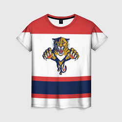 Футболка женская Florida Panthers, цвет: 3D-принт