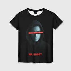 Женская футболка Mr Robot
