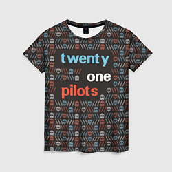 Женская футболка Twenty One Pilots