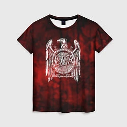 Женская футболка Slayer: Blooded Eagle