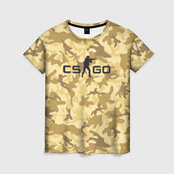 Женская футболка CS GO: Dust