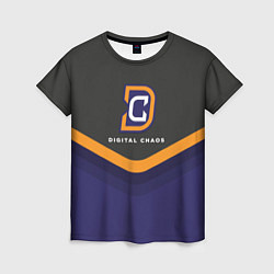 Женская футболка Digital Chaos Uniform