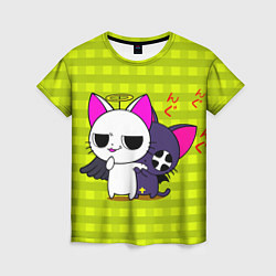 Женская футболка Аниме котики