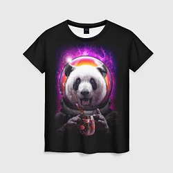 Футболка женская Panda Cosmonaut, цвет: 3D-принт