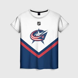 Женская футболка NHL: Columbus Blue Jackets