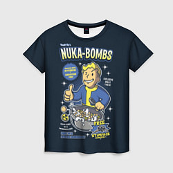 Женская футболка Nuka Bombs