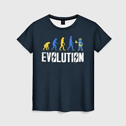 Женская футболка Vault Evolution