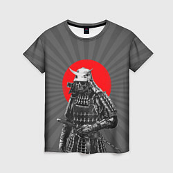 Женская футболка Мертвый самурай