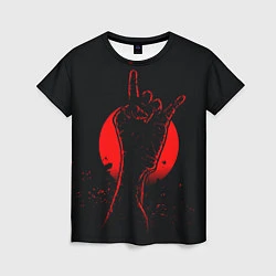 Женская футболка Zombie Rock