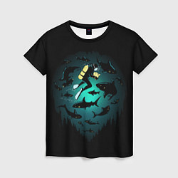 Женская футболка Подводный мир