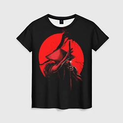 Женская футболка Сила самурая
