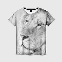 Женская футболка Мудрый лев