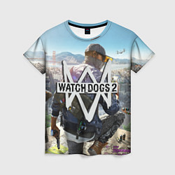 Женская футболка Watch Dogs 2