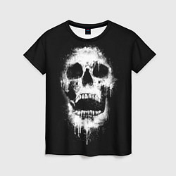 Женская футболка Evil Skull