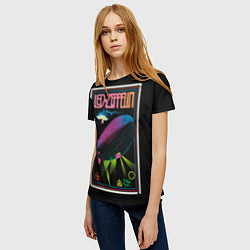 Футболка женская Led Zeppelin: Angel Poster, цвет: 3D-принт — фото 2