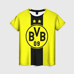 Женская футболка BVB FC: Yellow line