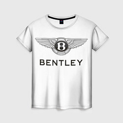 Женская футболка Bentley