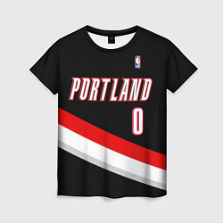 Женская футболка Portland Trail Blazers 0