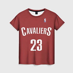Женская футболка Cavaliers Cleveland 23: Red