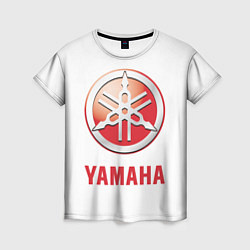 Футболка женская Yamaha, цвет: 3D-принт