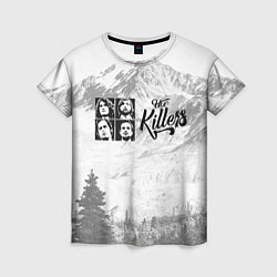 Женская футболка The Killers: Winter