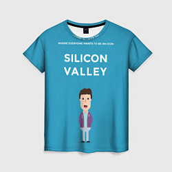 Женская футболка Silicon Valley