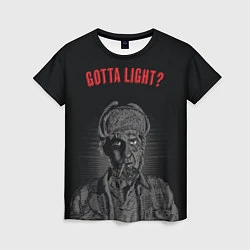 Женская футболка Gotta light?