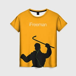 Женская футболка IFreeman
