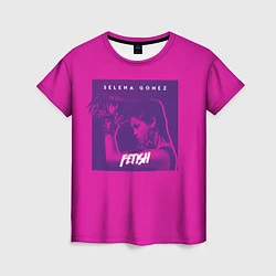 Женская футболка Selena Gomez: Purple Fetish