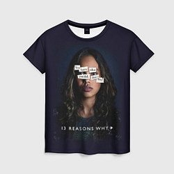Женская футболка 13 reason why