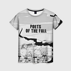 Женская футболка Poets of the Fall